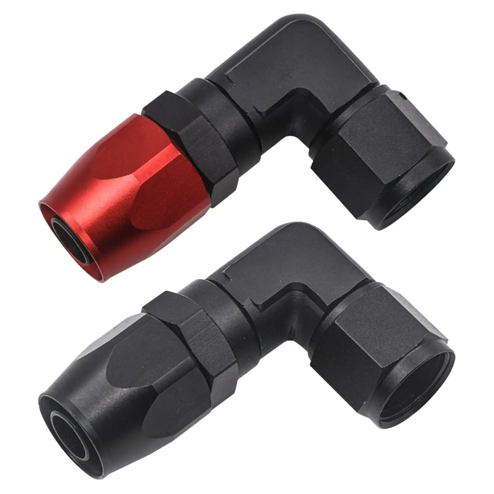 Fuel Fitting Connector Reusable AN10 Thread Connector for Automotive Replacement Fuel System Fittings Oil Fuel Hose Line