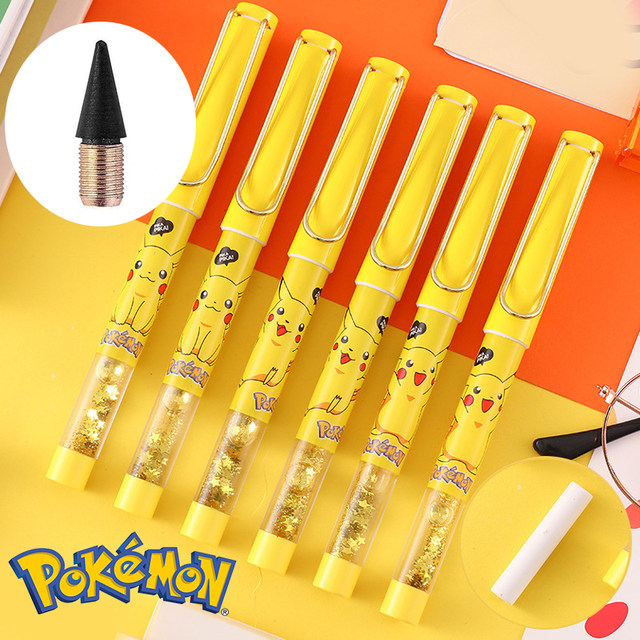 Pokemon Pikachu matita eterna Anime carino nuova tecnologia scrittura  illimitata senza inchiostro penna eterna HB forniture scolastiche regalo di  cancelleria - AliExpress