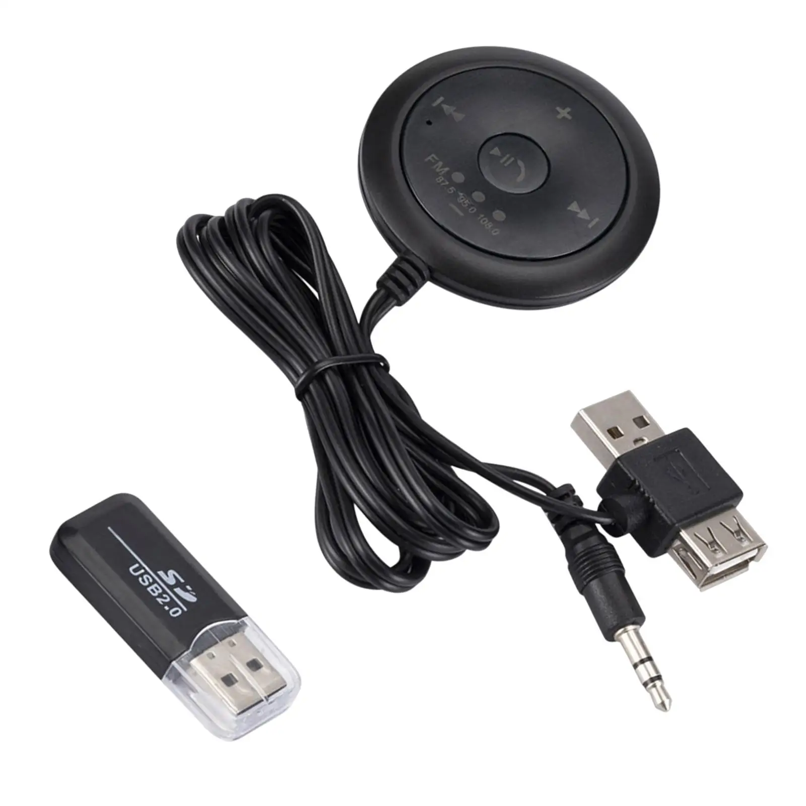 Wireless Car MP3 Player Headphones Receiver and Adapter for PC