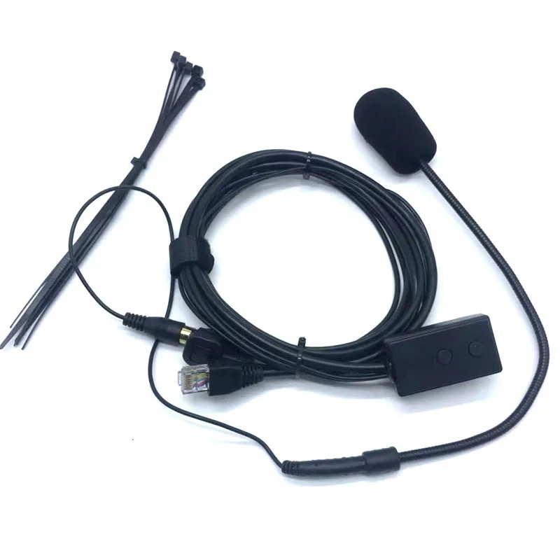 Microphone Car Radio | Hands-free Car | Set Finger Ptt | Icom Set