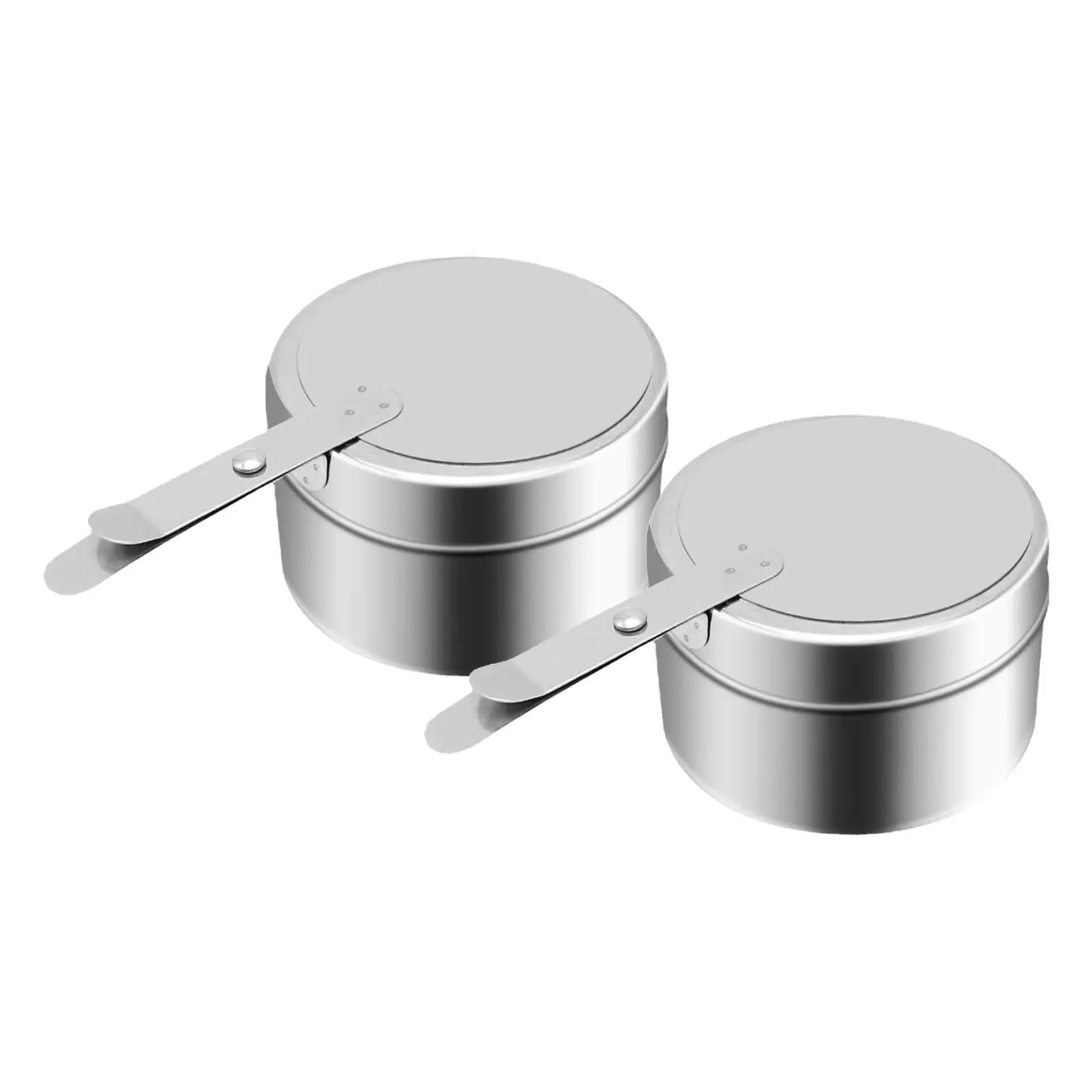 2 Pieces Buffet Warmer Fuel Holder Canned Fuel Boxes Parties Fuel Cans Holder Set for Catering Events Warmer Party