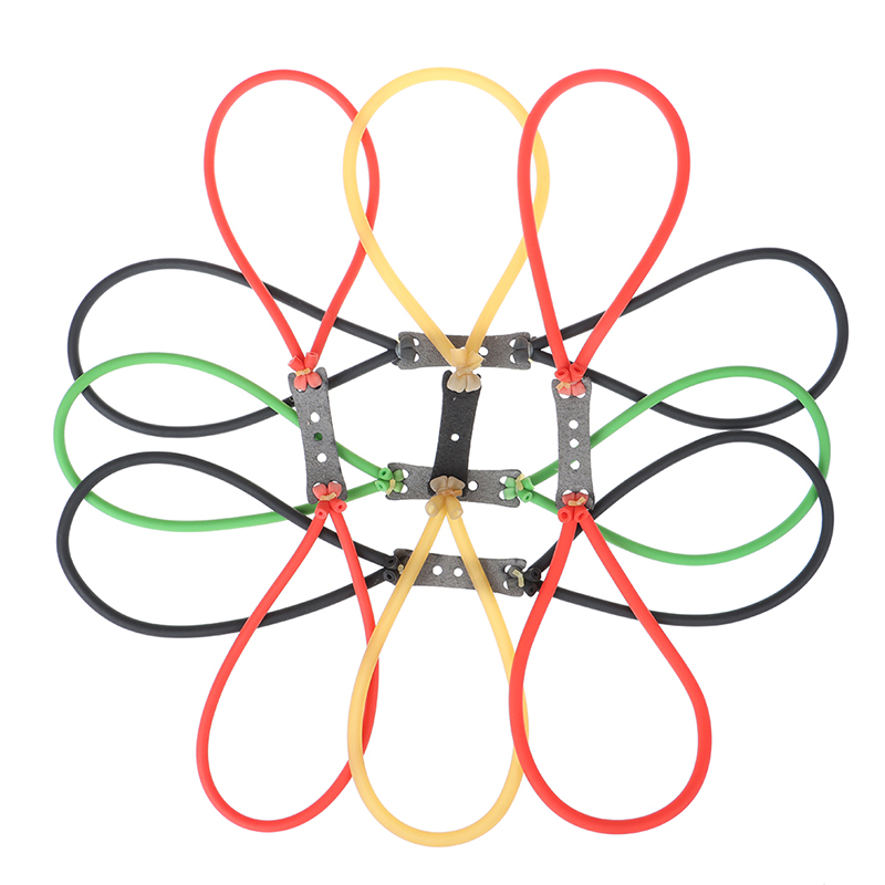 Description Picture 4 of item1PC Tactical Powerful Slingshot Rubber Band Tubing Catapult Outdoor Hunting Latex Game Tool