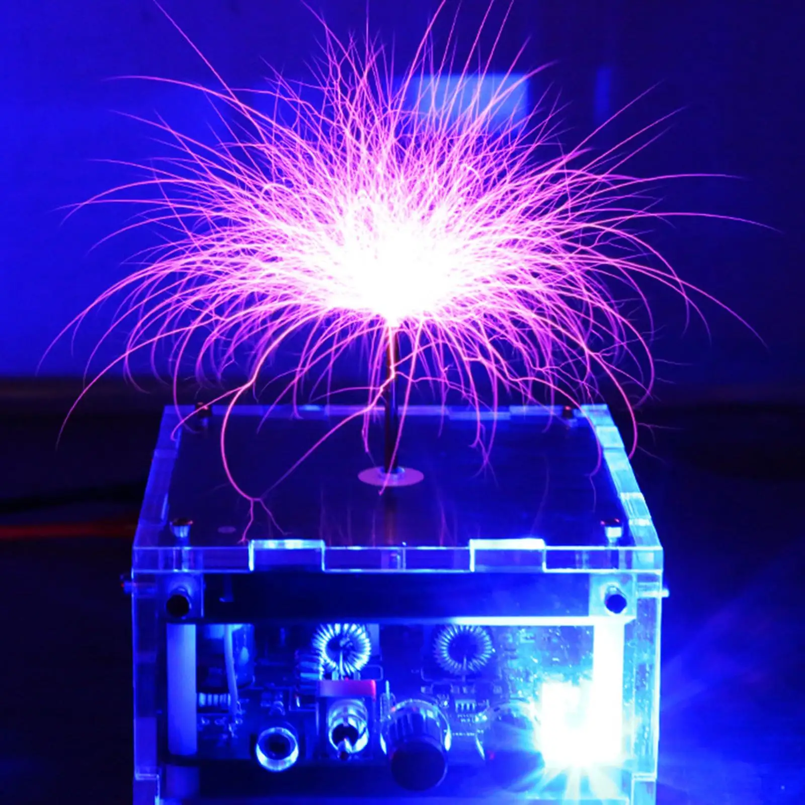 Flat Music Tesla Coil Artificial  Tester Toy
