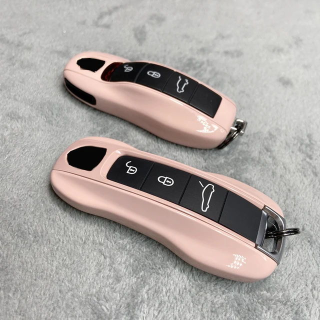 Schlüssel etui Modilan Pink für Porsche 718 911 Panamera Cayenne Macan  Boxster Cayman Auto Schlüssels chale Abdeckung Fernbedienung Anhänger  ersetzen - AliExpress