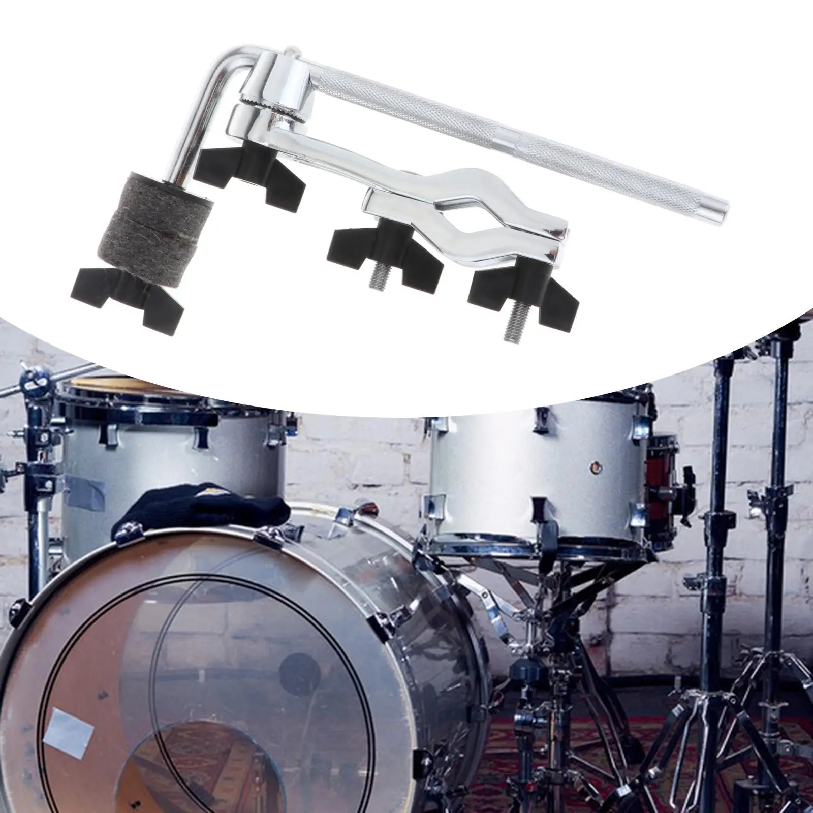 Drum Kit Clip Adjustable Replacement Accessories Heavy Duty Professional Holder