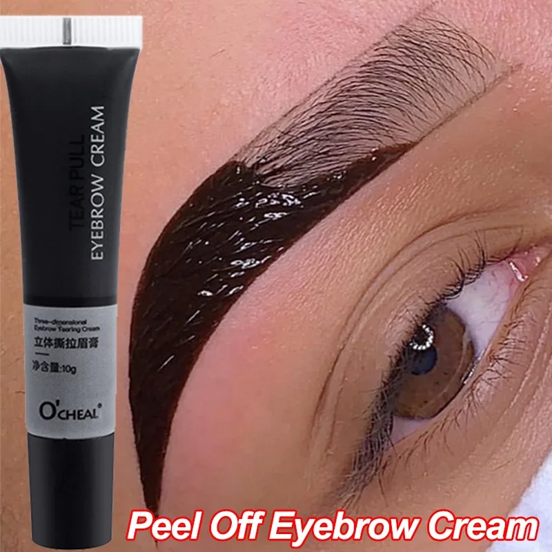 Best of Waterproof Peel Off Eyebrow Gel Semi-Permanent Matte Eye Brow Tattoo Tint Lasting Dye Eyebrow Enhancer Cream Make Up Cosmetics Reviews & Tips