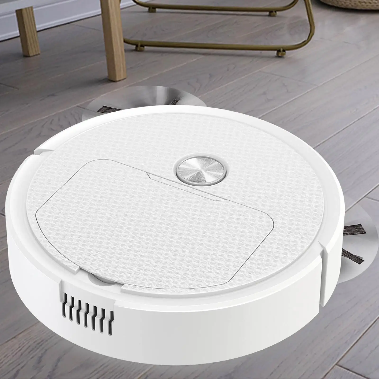  Robot Vacuum Cleaner High Efficient Suction Sweep  Noise Compact USB Charging Automatic Vacuum Cleaner  Wood Tile