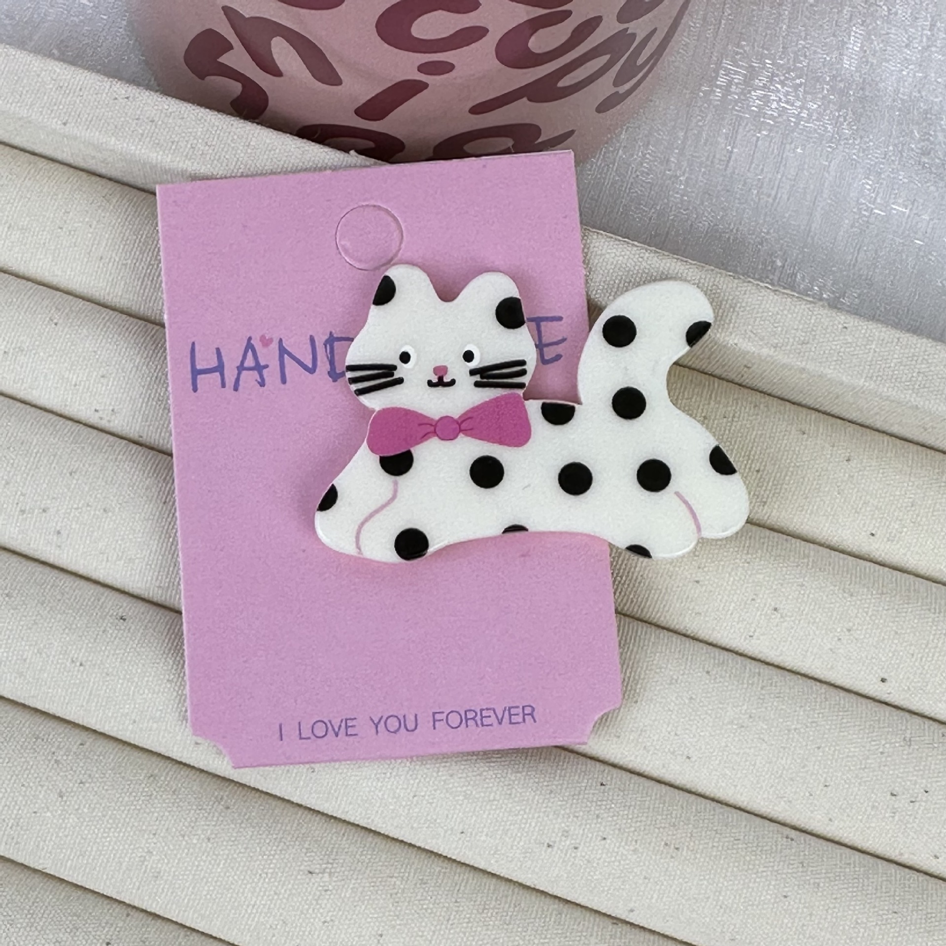 Welpen-Haarspange 2023 Neue Kätzchen-nette lustige Haarnadel-Cartoon-Tierseite gebrochenes Haar Entenschnabel-Clip-Haar-Zubehör_voghion.com