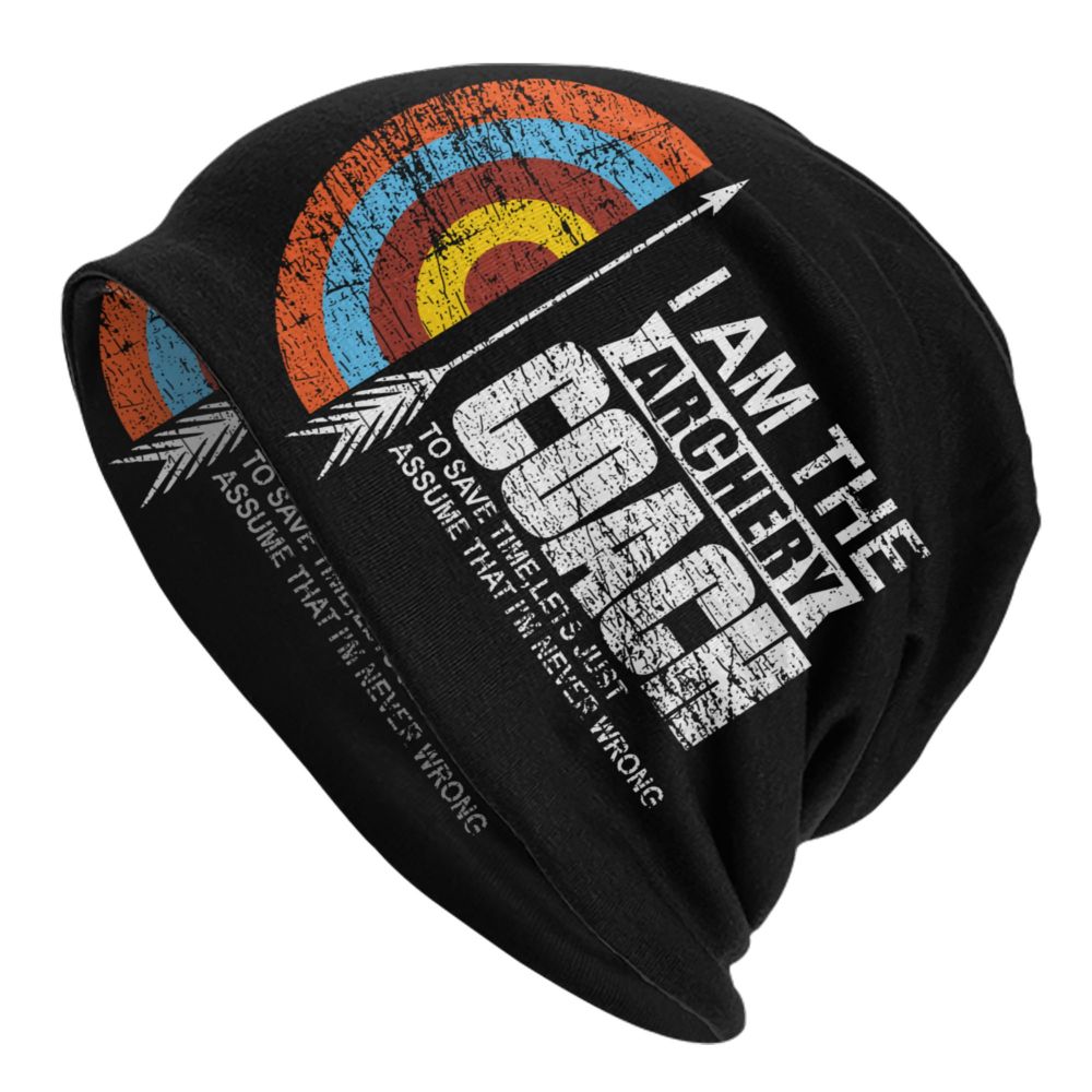 Benutzerdefinierte Bogenschießen Sport Beanie Cap Unisex Winter Motorhaube Homme Stricken Hüte Outdoor Bogenschütze Bogen Jagd Liebhaber Skullies Beanies Hüte – Detail 16