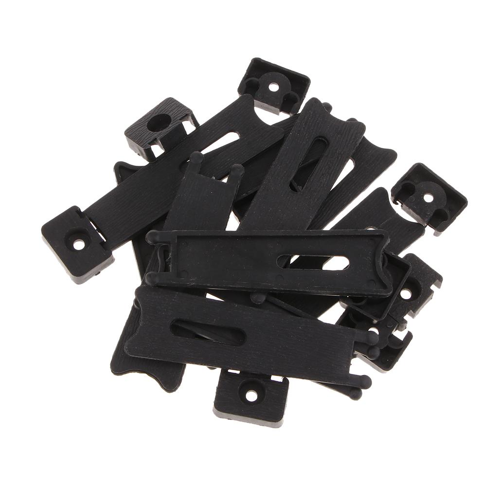 Supports Photo Plastique Transparent 7 Inch - Lot De 24 - Chevalets Présentoirs Pour Cadres Et Cartes