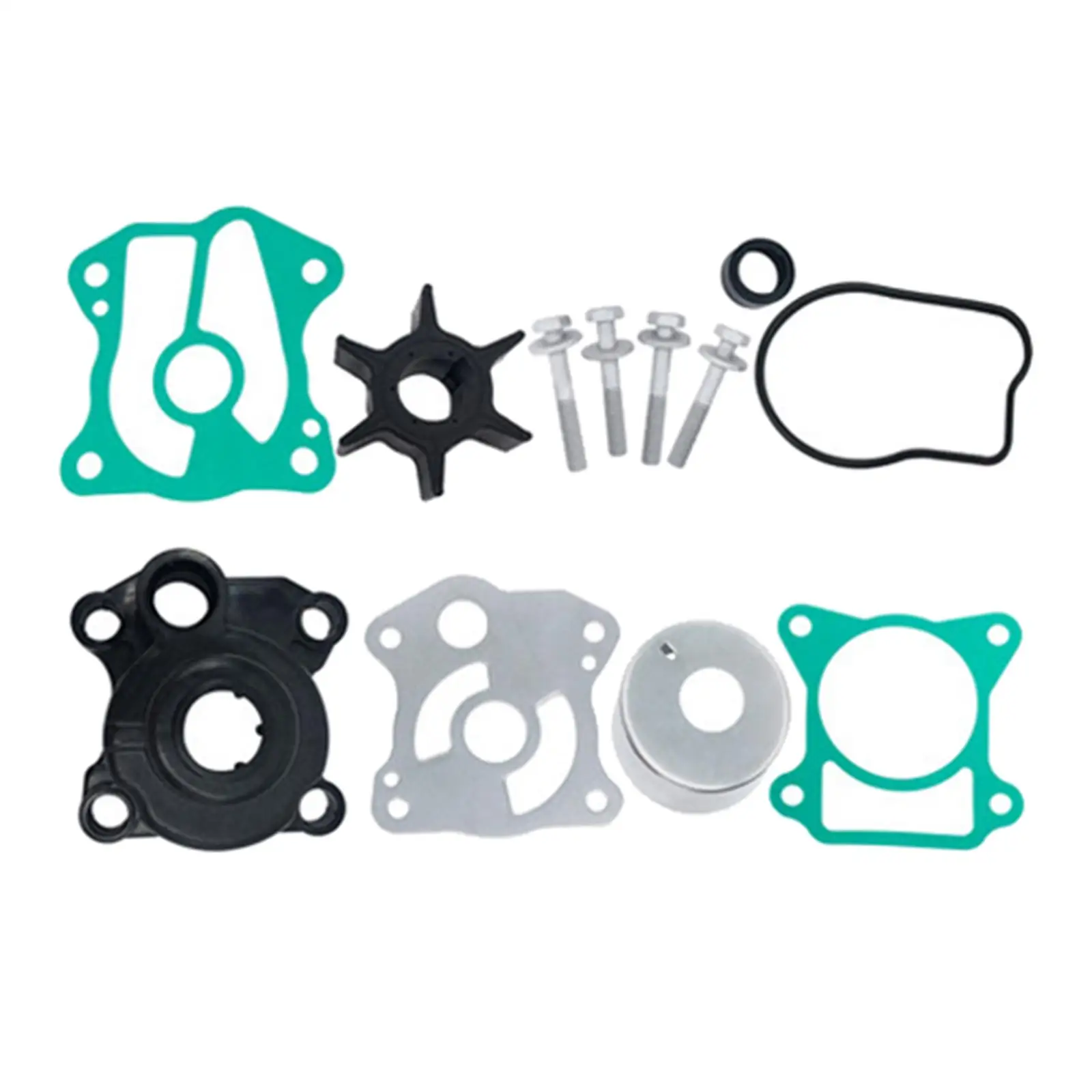 Water Pump Impeller Repair Kit for Honda BF25A BF25D BF30A BF30D 06193-ZV7-010 Outboard Engines
