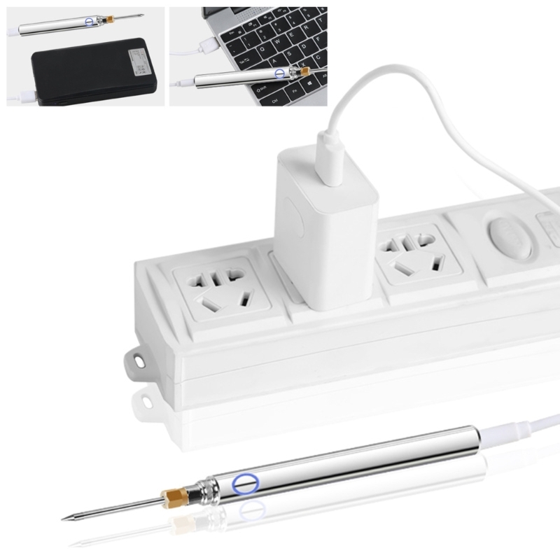 Nombre 9, Soldador inalámbrico USB, máquina de soldadura eléctrica portátil, herramientas de reparación de bolígrafo de soldadura