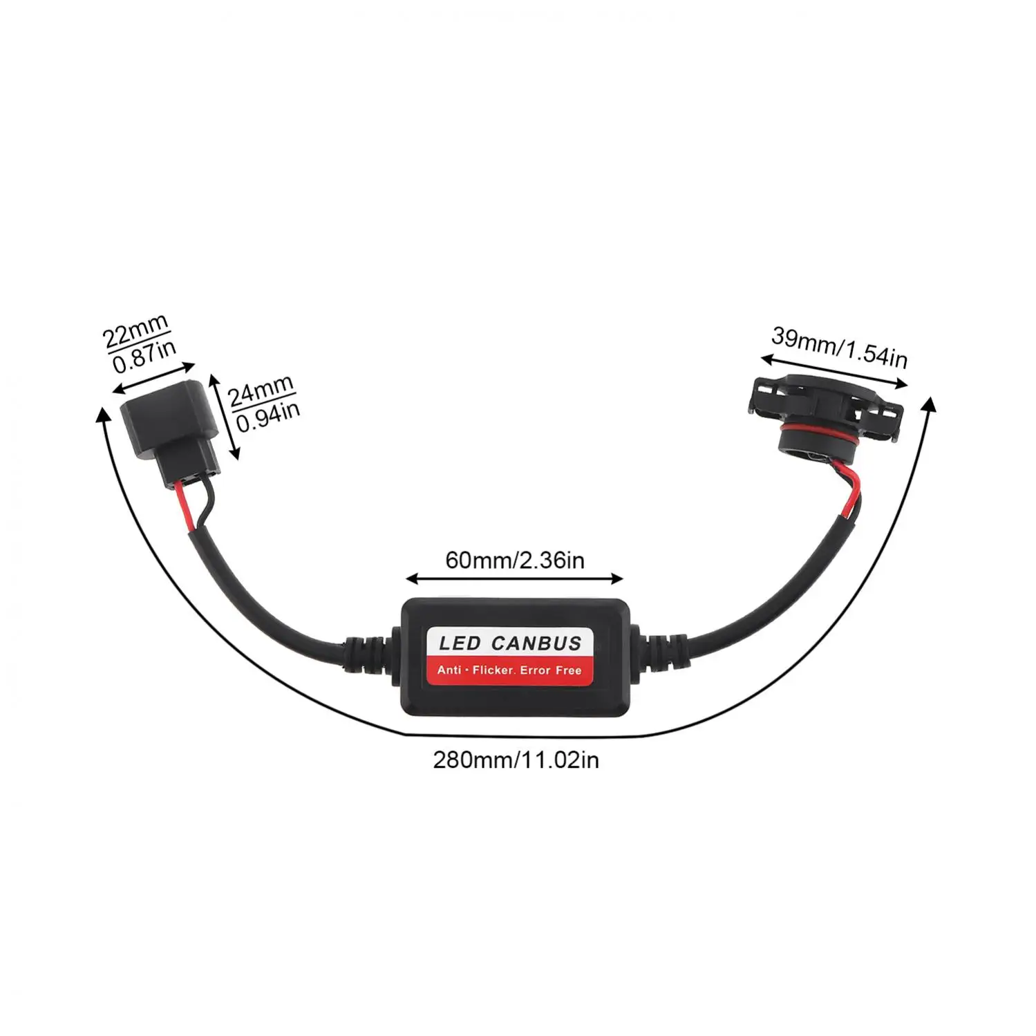 Decodificador de resistencia Anti parpadeo LED Canbus