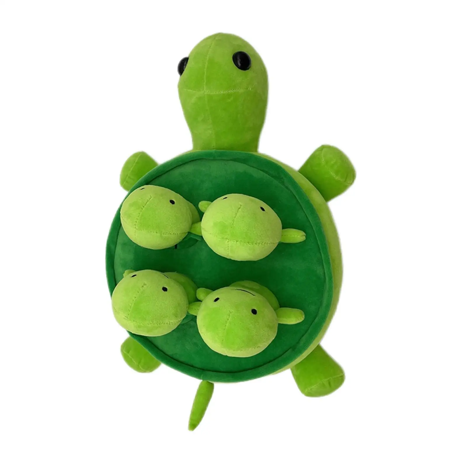 Turtle Eggplant Plushtoy Molars Toy Parent Child Interaction Education Stuffed Toy Vegetable Fruit Plush Toy for Baby Dog Pet