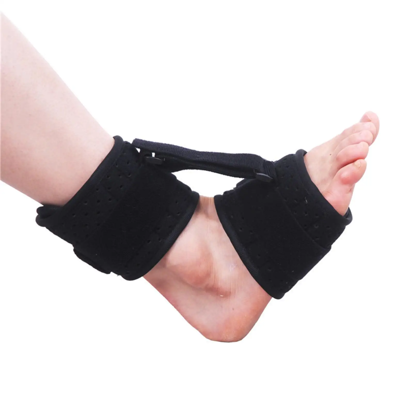 Dorsal Night Splint for Plantar Fasciitis for Heel, Ankle, Arch Foot Pain Adjustable Dorsiflexion Strap