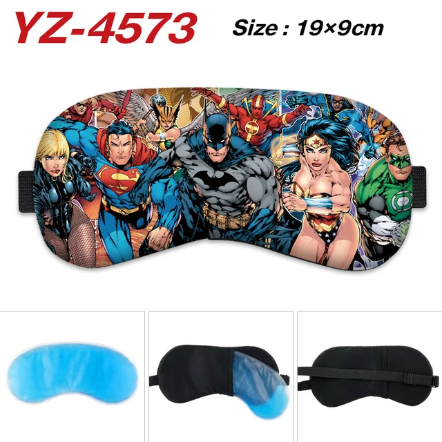 Sleep mask Kids Man Children Sleeping Blindfold Super Heroes DC Comics  Marvel Adjustable Band – SHUBA