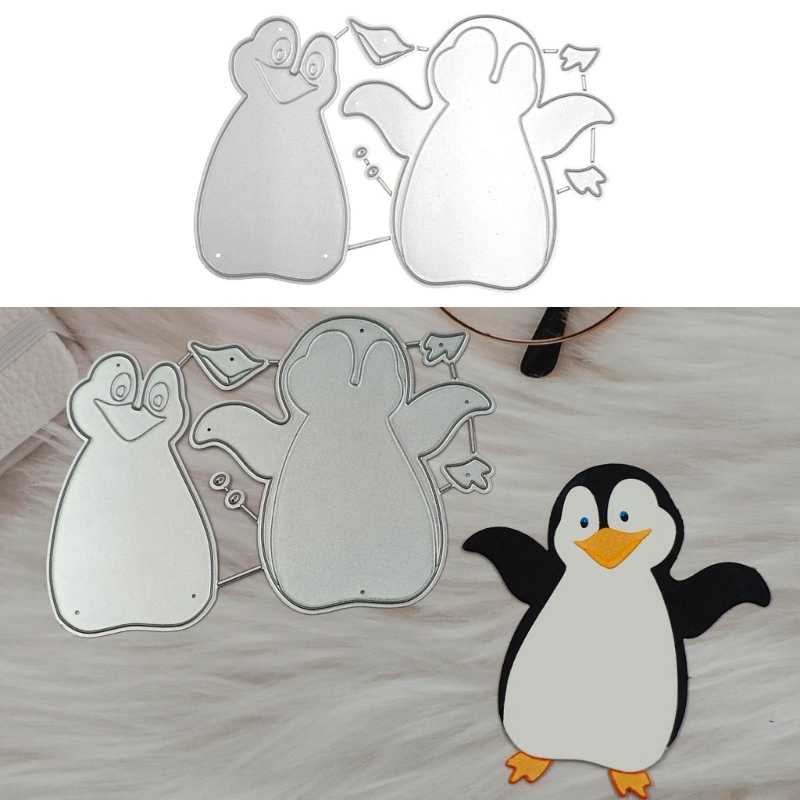 Description Picture 3 of itemPenguin Metal Cutting Dies Photo Album Decoration Accessories DIY Crafts for Journal Diary Decoration Supplies