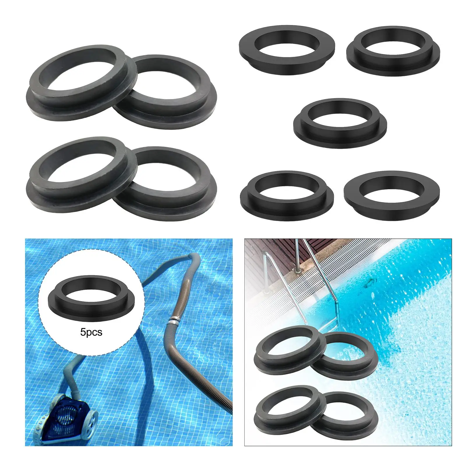 Pool Filter O Ring Rubber Washer 11412 Pool Hose Gasket for Hot Tub Sand Pump Pool Fittings Repair Replacement Parts