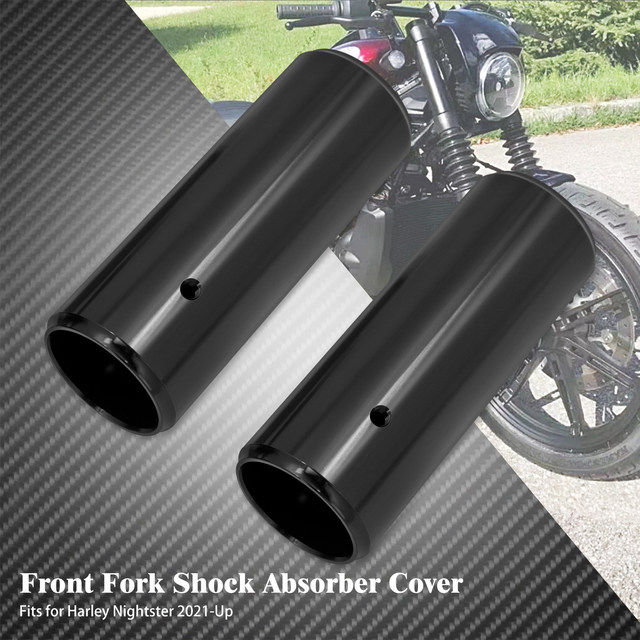 Motorcycle Fork Boots For Harley Nightster (2021+) - Keep The Gunk Out!