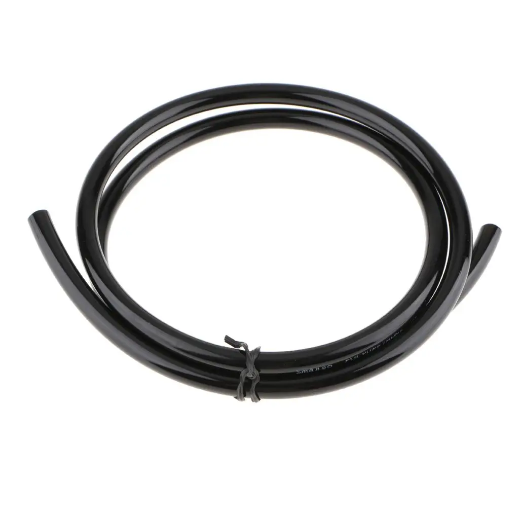 Universal 1M 5mm ID 8mm OD Petrol Fuel Line Hose Gas Oil  Tube For Bike