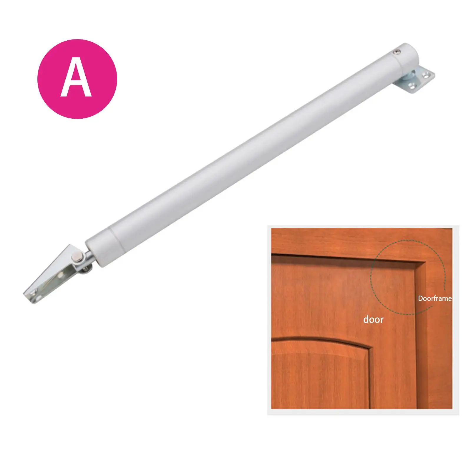 Aluminium Alloy Automatic Door Closer for Residential/Commercial Escape Doors Right and Left Opened Door