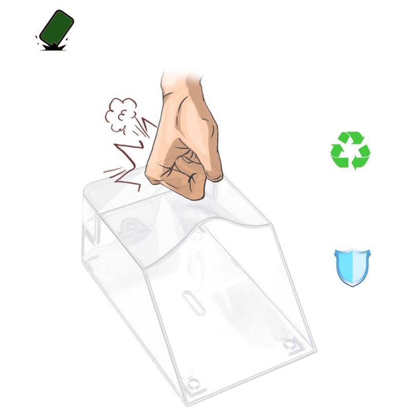 Description Picture 4 of itemWaterproof Cover for Wireless Doorbell for Smart Door Button Transmitter Transparent