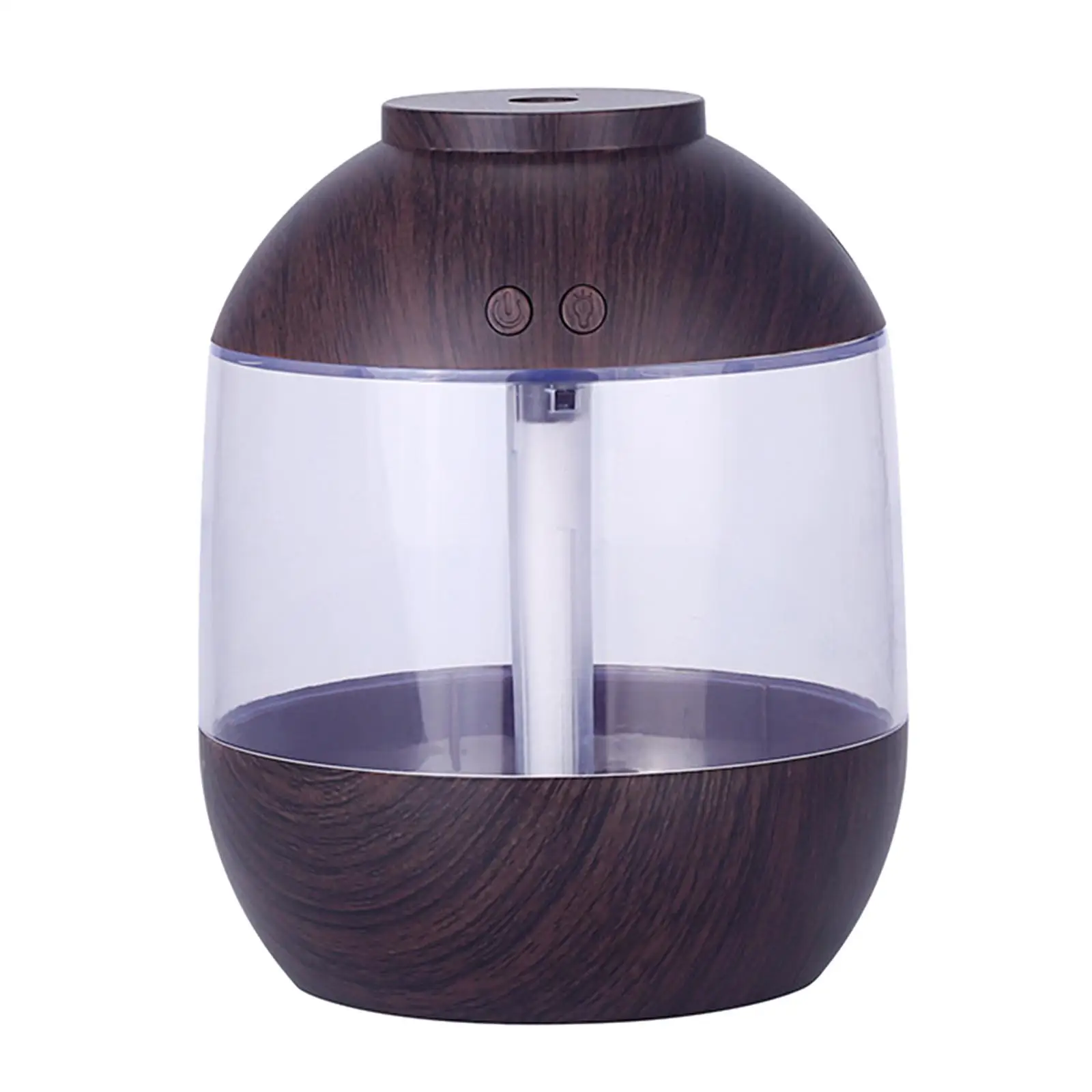 Wood Grain Humidifier Quite  with Night Lamp USB Essential Oil  for Bedroom  Room