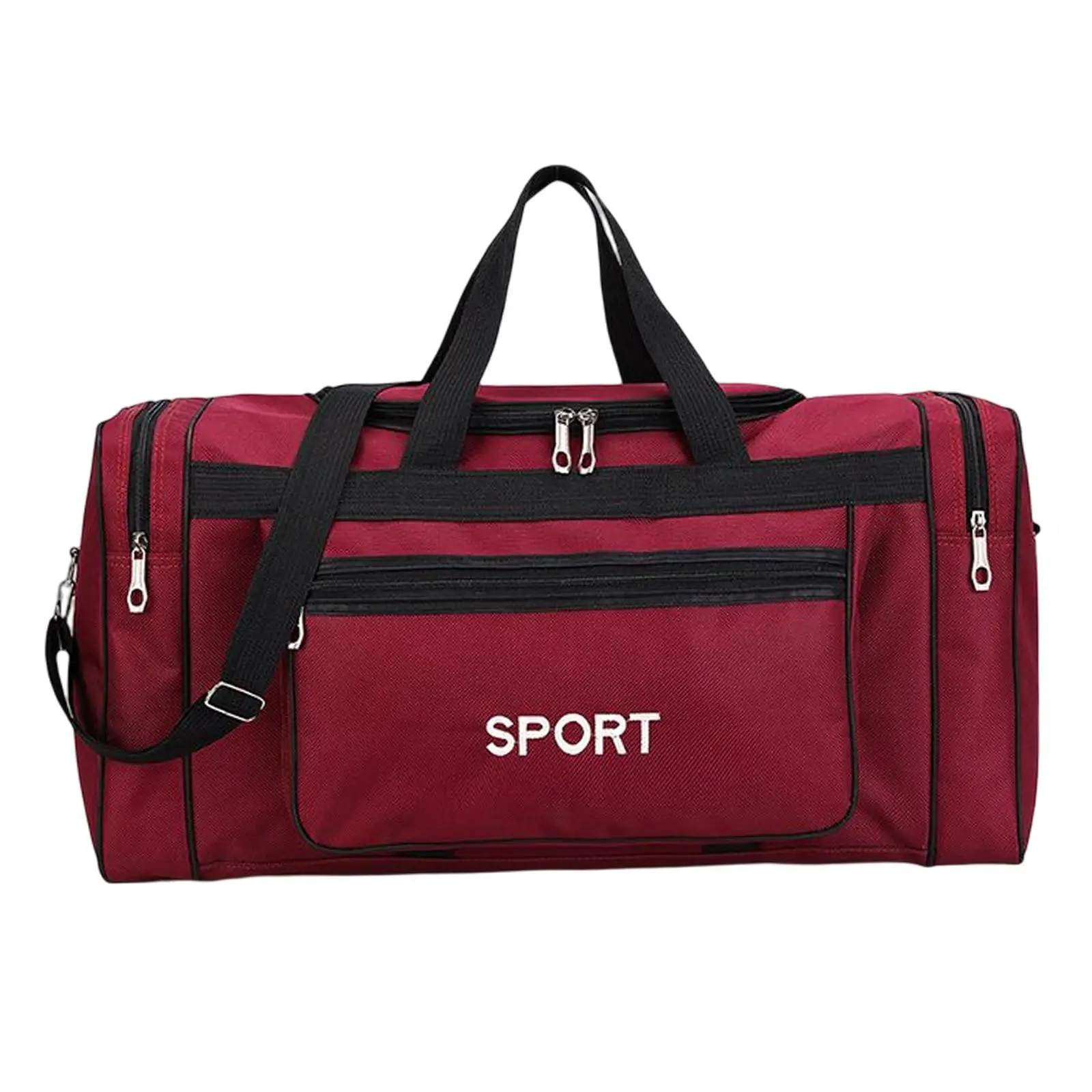 Portable Gym Bag Adjustable Strap Large Lightweight for Camping Workout Yoga