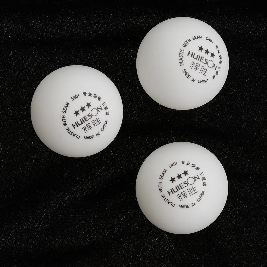 Pack of 3  Pong Balls, Professional Table Tennis Balls Replacement - Help