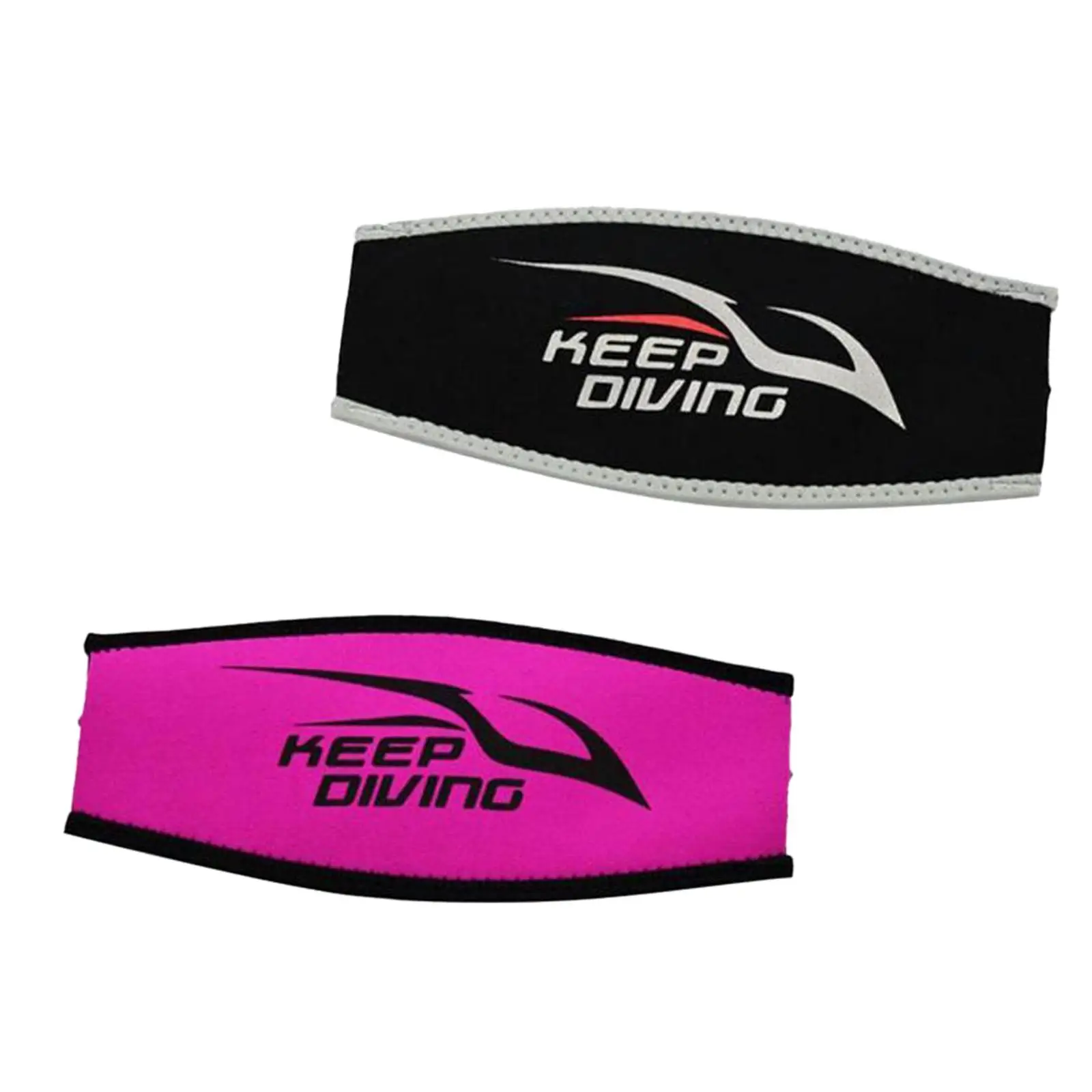 2pcs Comfortable Neoprene Scuba Gear Wrapper Underwater Hair Protector Wrap