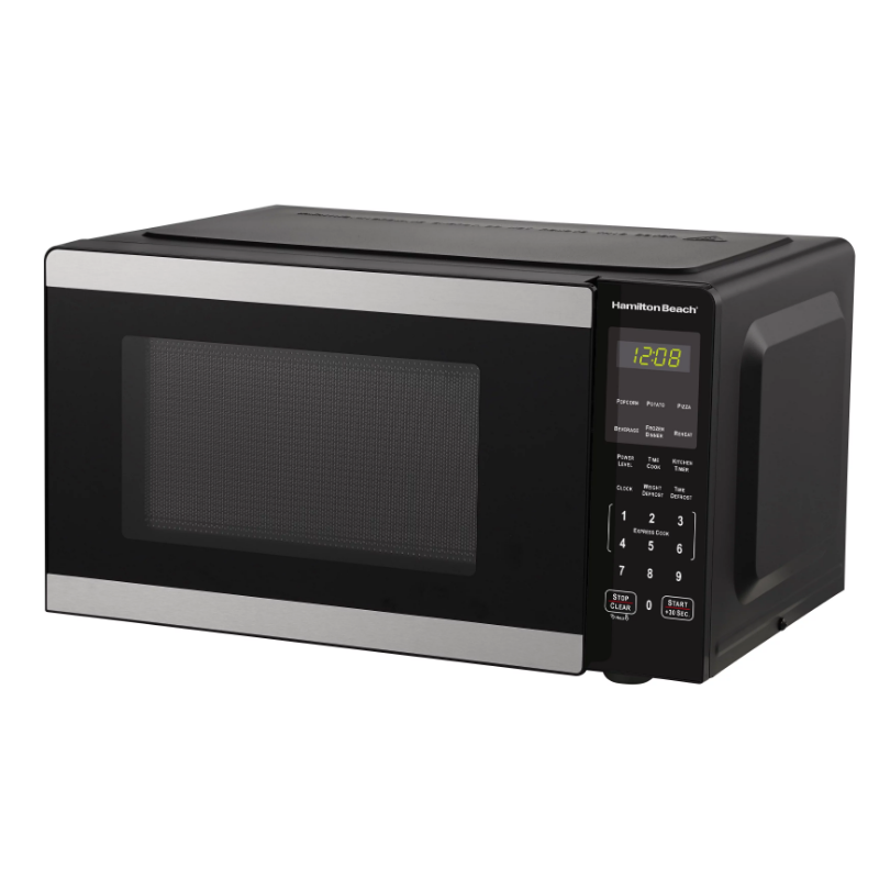 Title 2, 0.9 Cu ft Countertop Microwave Oven, 900 Watts,...