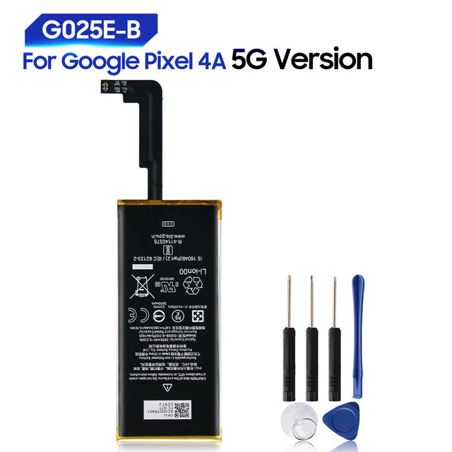 Original Replacement Battery For Google Pixel 4A 5G Version G025E 