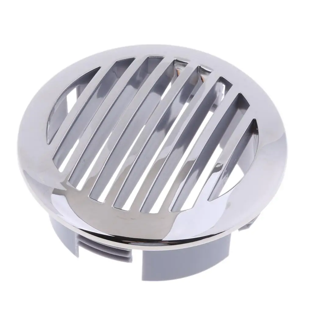 Round Louvered  Inch 76 Boat , 316 Stainless Steel Vents (81933SS-)