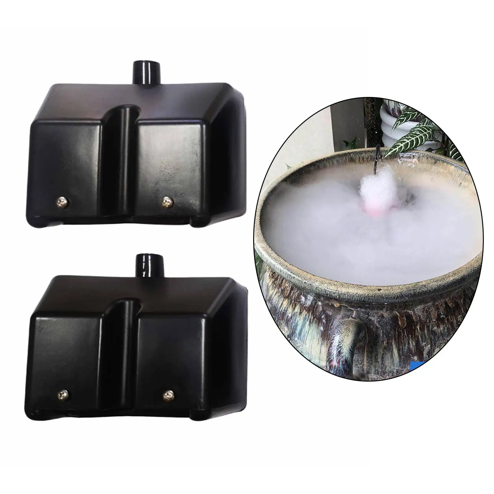  Float Buoy Bobber 2Head Ultrasonic Water Fountain Fog Air Humidifier