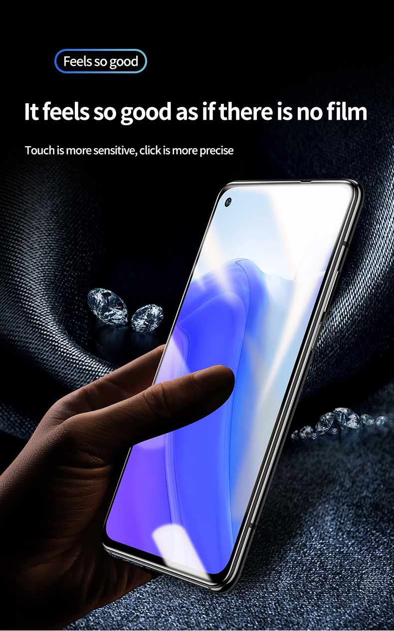 SmartDevil Screen Protector für Xiaomi Mi 12T 10T Pro Lite 11T 9T Gehärtetem Glas Anti-fingerprint Volle Abdeckung HD Anti Blue Ray – Detail 12