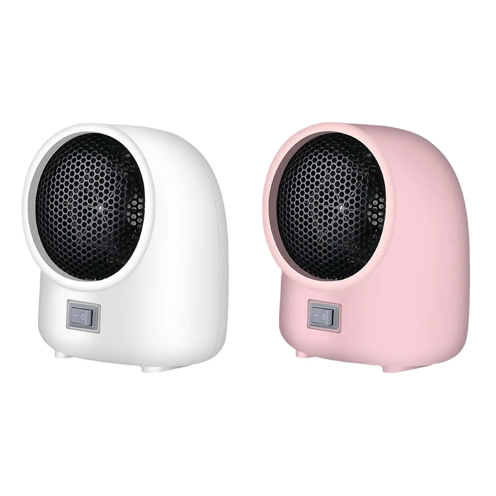 Mini Space Heater 350-400W Compact Silence with 2 Modes Durable Electric Fan for Bathroom Living Room Indoor Winter Desk