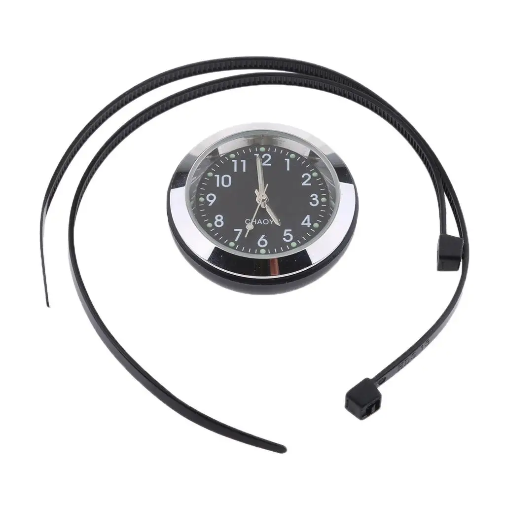 Dial Clock   Hygrometer Gauge for 22mm 25mm Handlebar