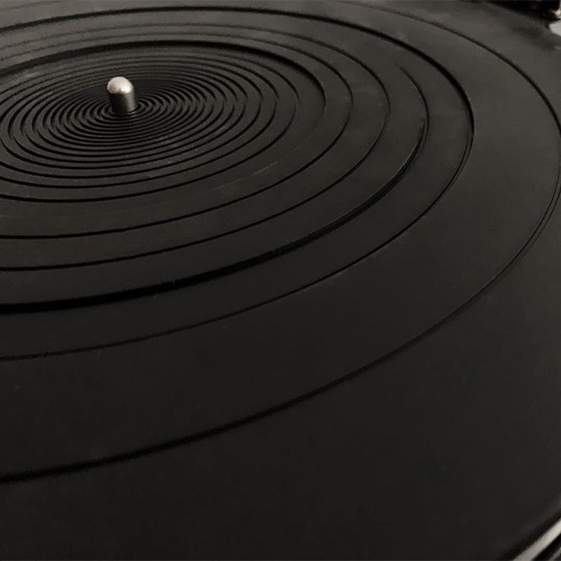 Title 2, Record Mat Turntable Platter Mat Rubber Silicon...