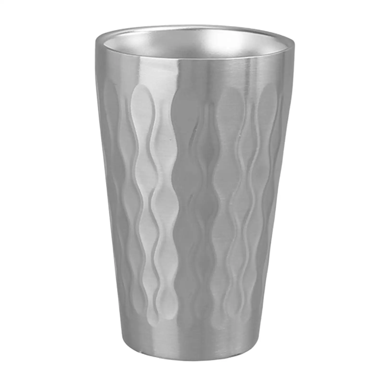 Water Tumblers Unbreakable Shatterproof Cup Coffee Mugs Stainless Steel Pint