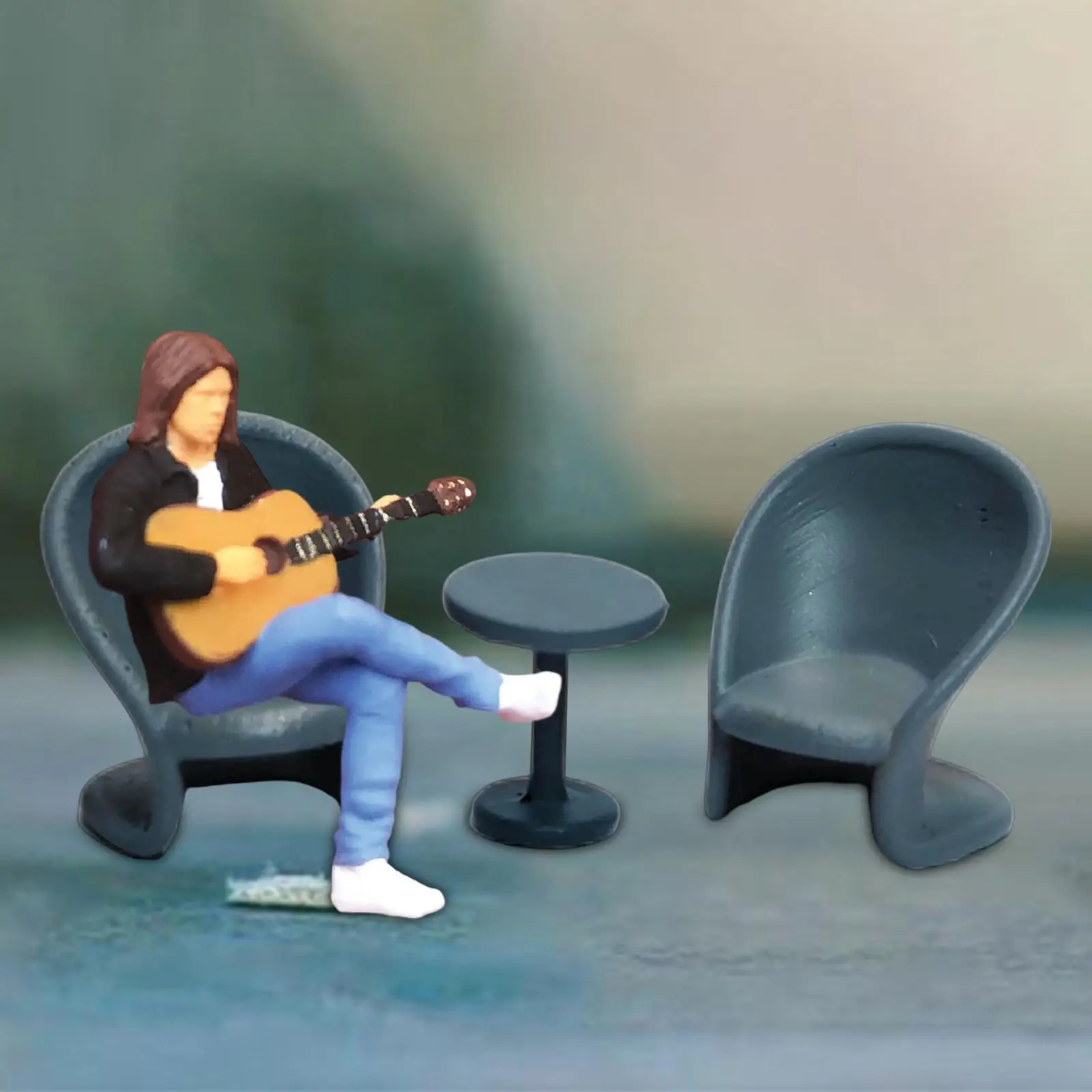 1/64 Scale Miniature Model Figures 1/64 Music Figures 1/64 Scale Music Figurine