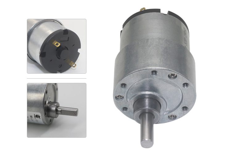 JGB37-520 Gear Motor 37mm 12V DC 7RPM To 960RPM High Torque Gear Box 24V Electric Motor New Gearmotor for Smart Toilets Hoods