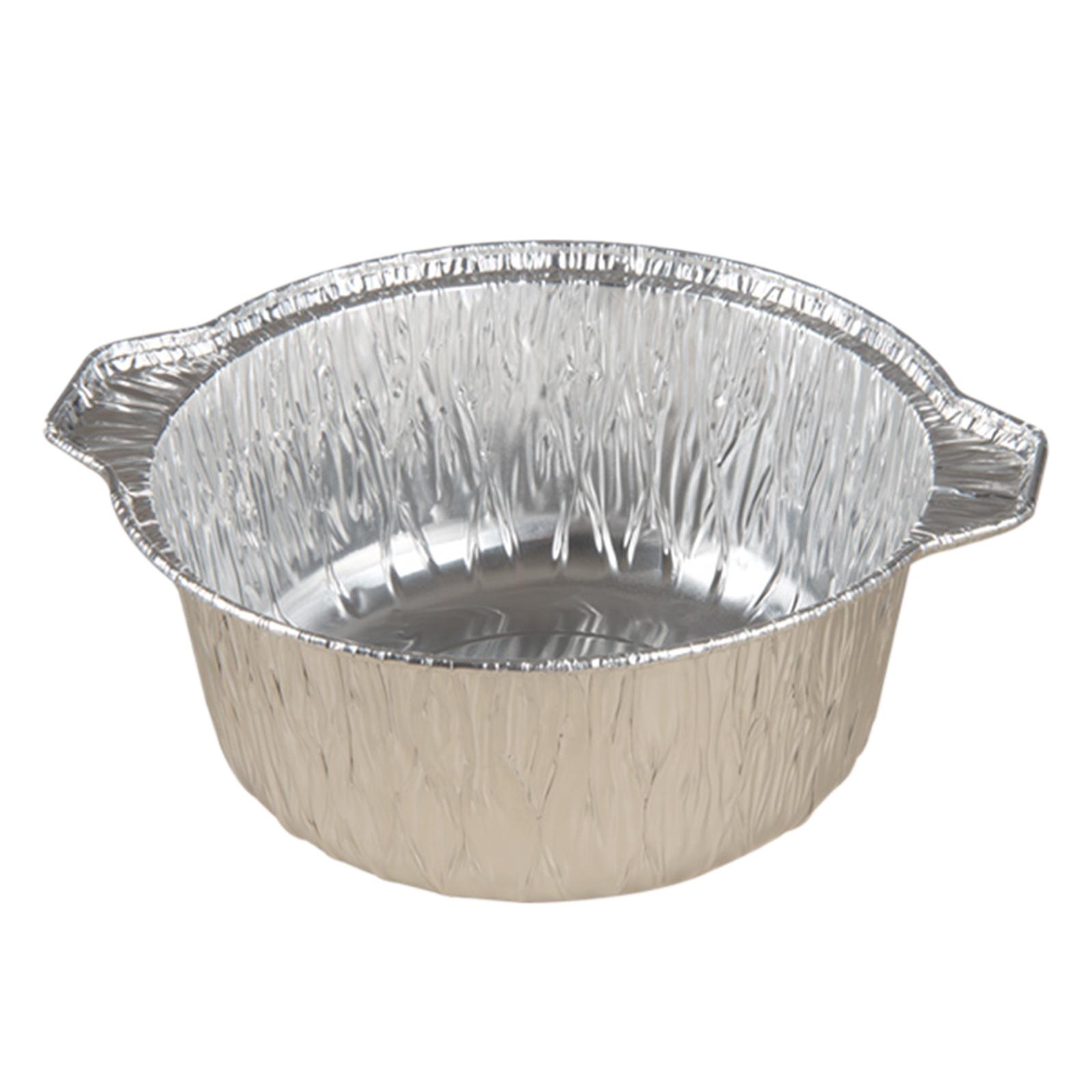 Baking Tin Pot Meat Pot Hotpot Bakeware Cake Pan Tin Foil Pot Cooking Pot for Barbecue, Kitchen, Take Out, Events, Broiling