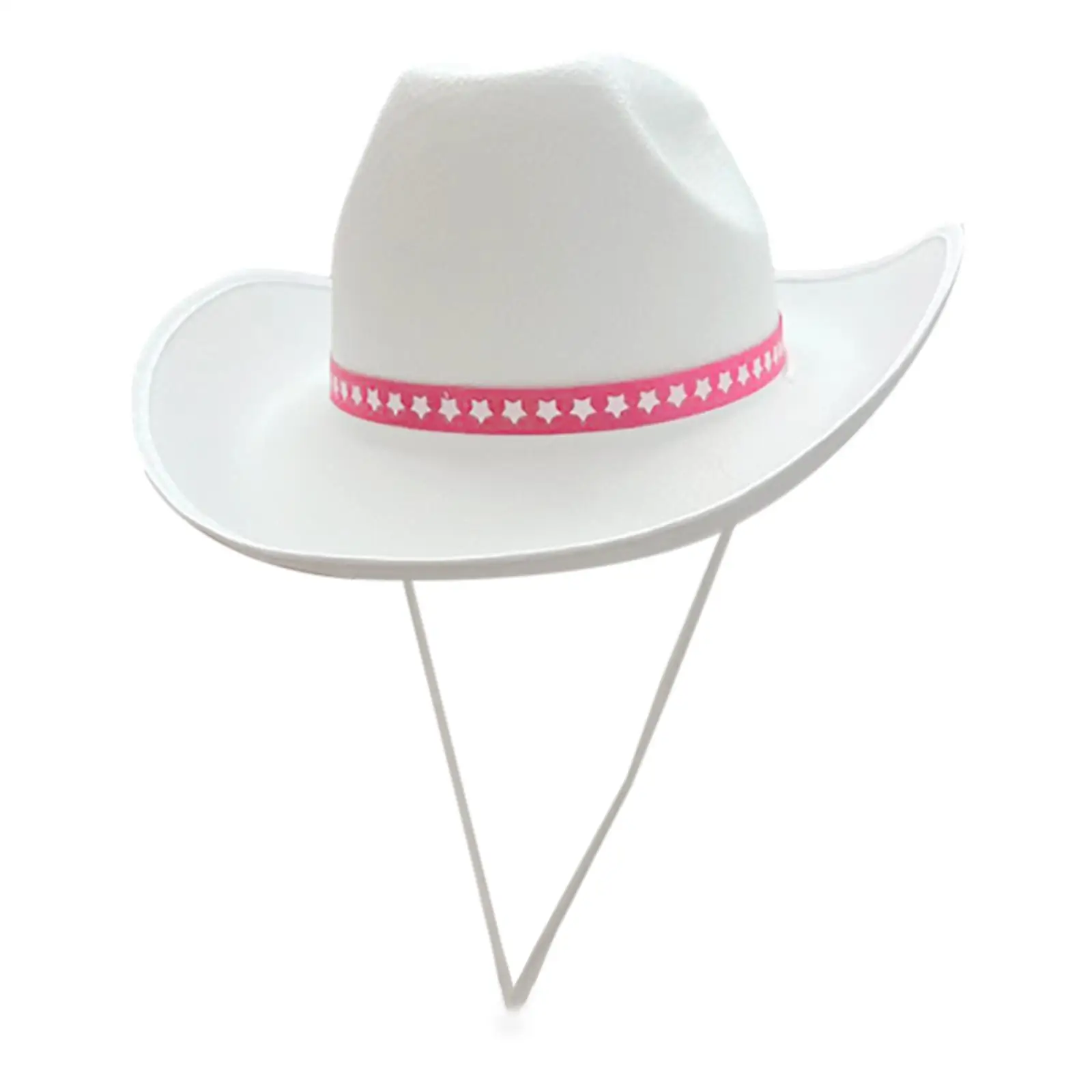 Cowboy Hat Trendy Durable Women Lightweight Sunhat for Hiking Party Holidays