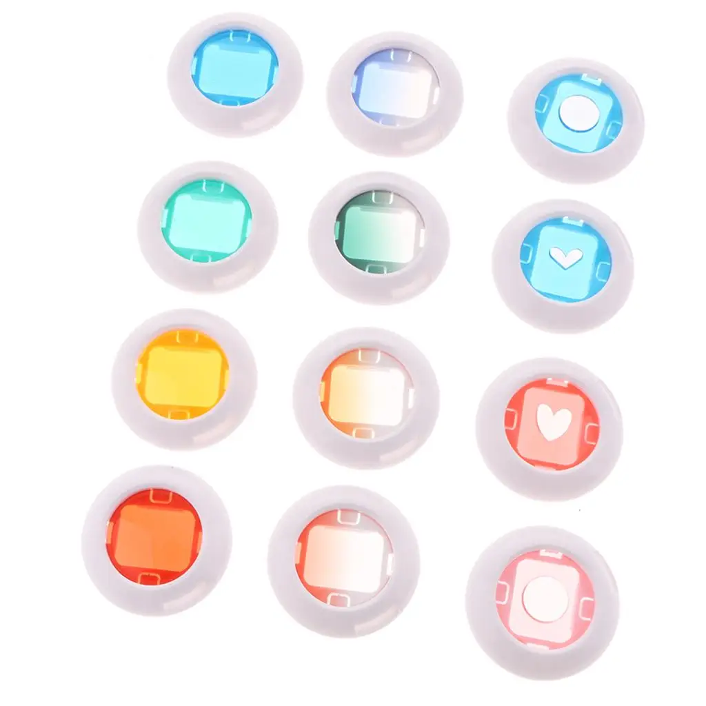 12   Colors   Filter   Lens      for             8 +  9  /  7S   Camera