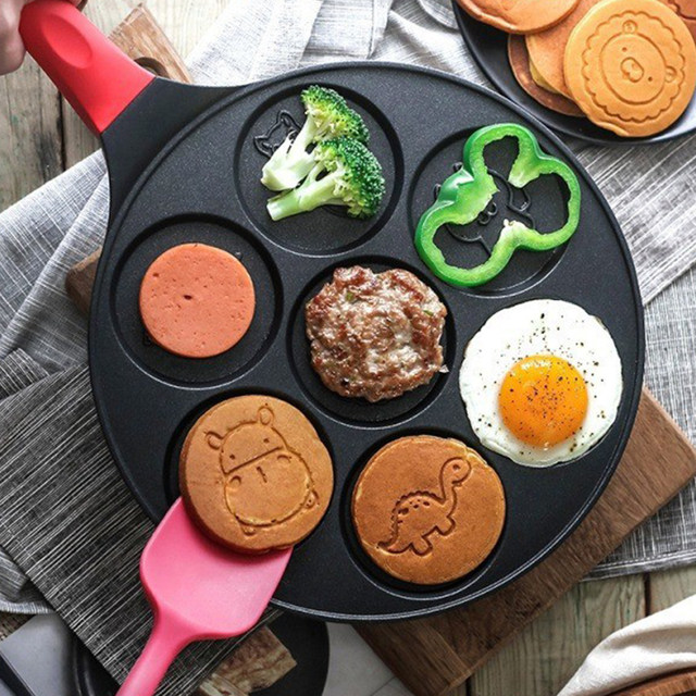 Pancake Maker Pancake Pan For Kids Pancake Griddle Induction Pan Nonstick  Pancake Molds For Kids Mini Animal Pancake Pan - AliExpress