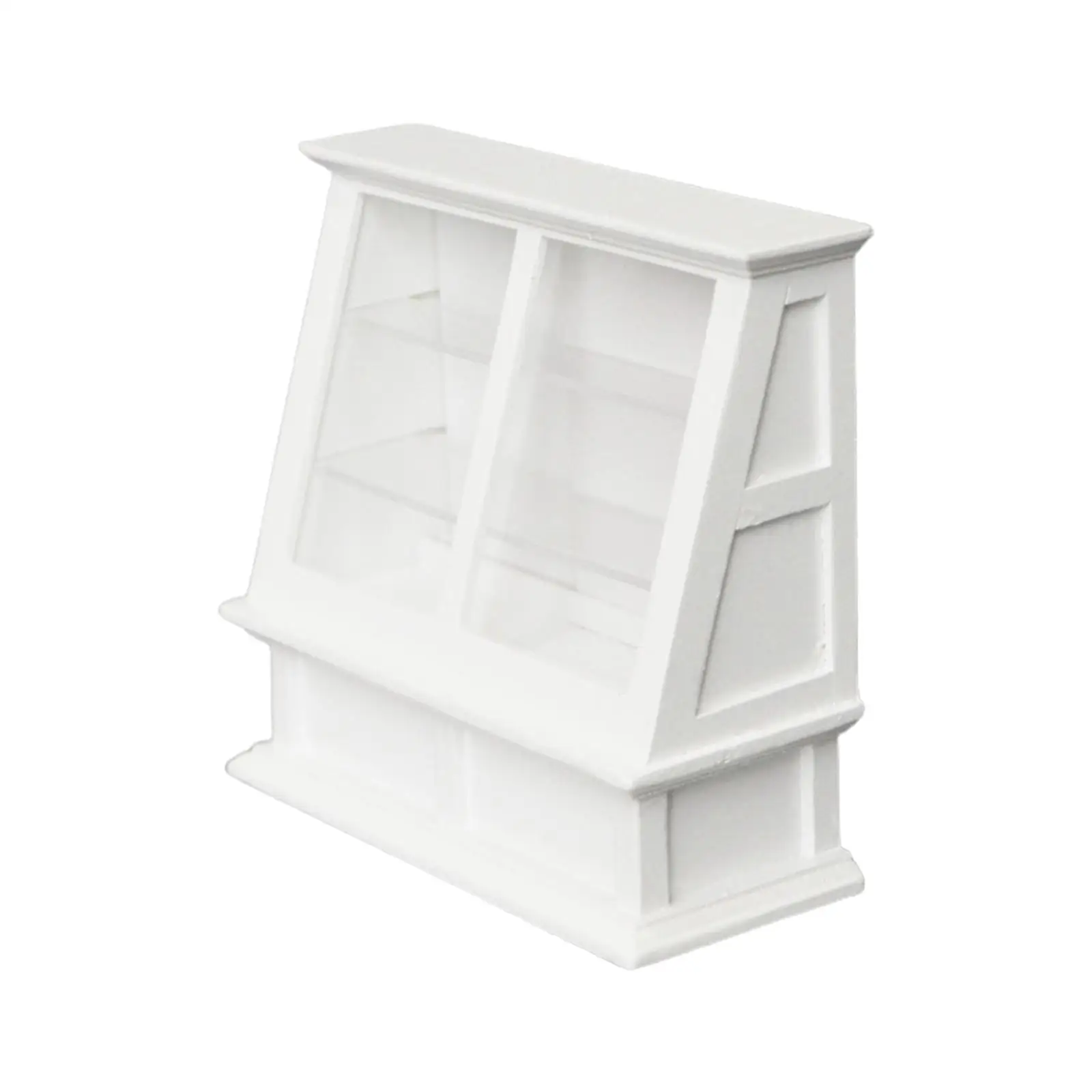 Wooden Miniature Shop Cake Cabinet Display Shelves Shelf Bakery Cake Cabinet for
