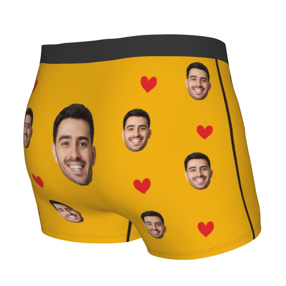 Title 56, Cuecas boxer personalizadas para homens, presen...