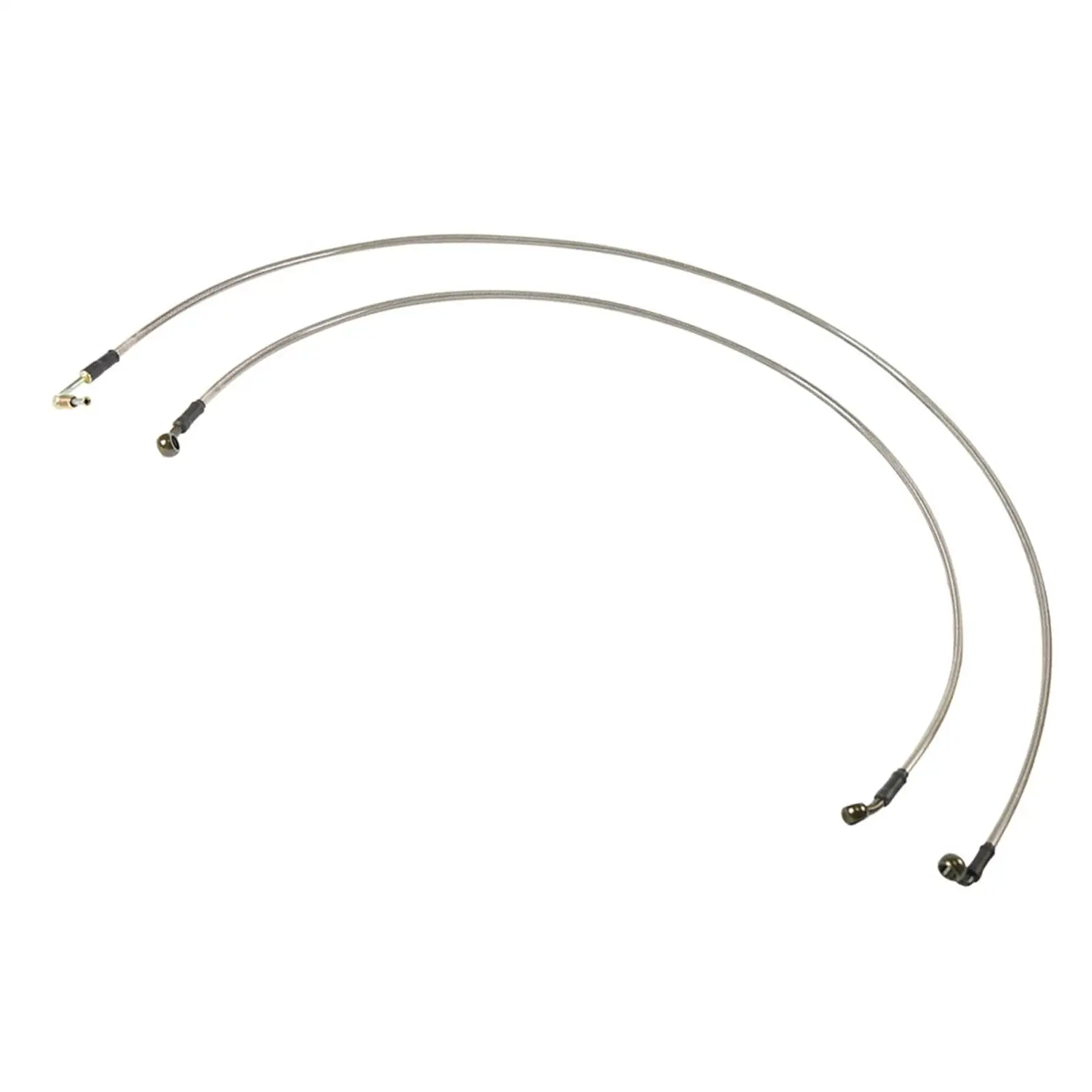 1Pair Extended Front/Rear Brake Lines for Polaris RZR 800 S 800 4 800 XP 900 570 XP 4 900