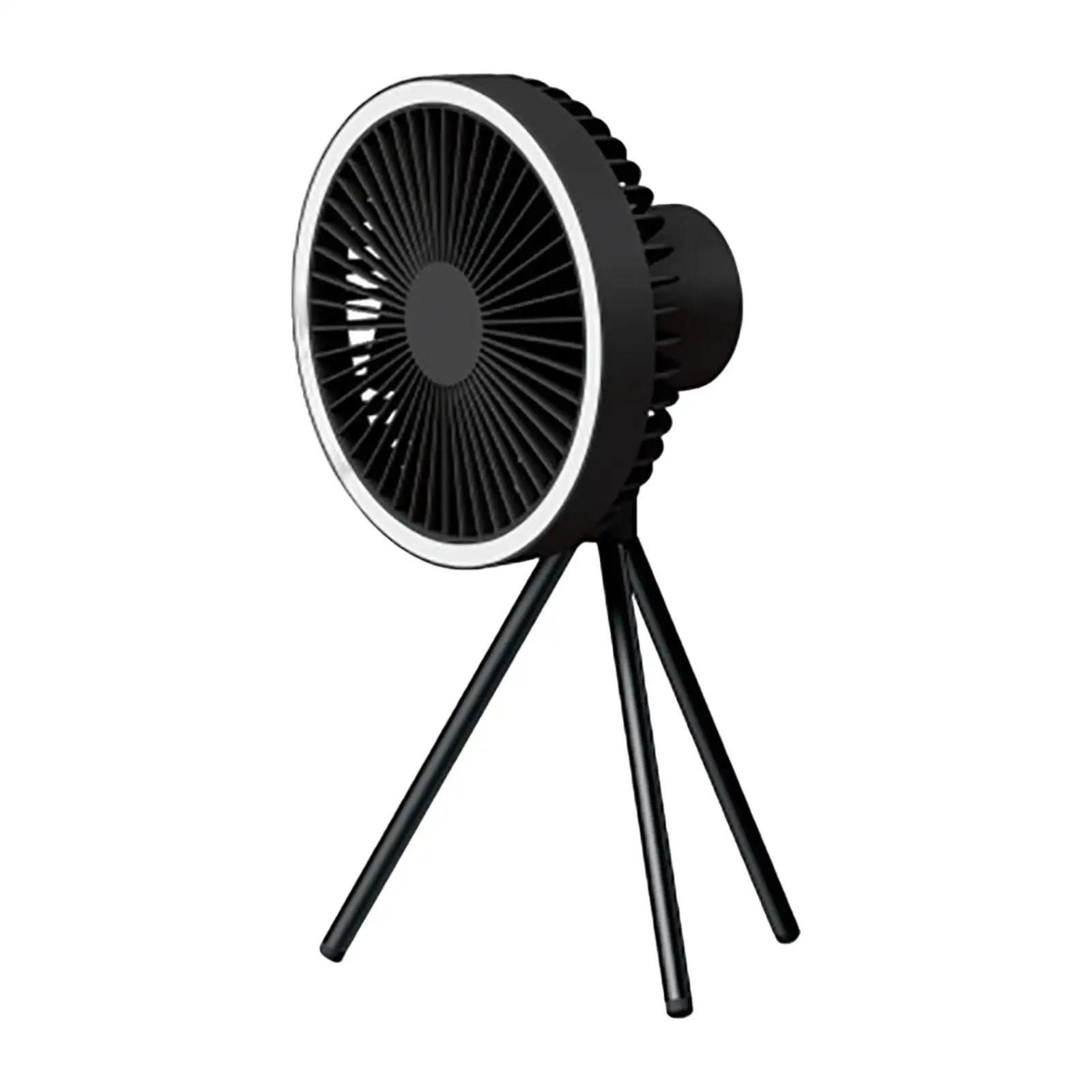 Air Circulator Fan Outdoor Camping Desk Fan with Tripod for Travel Tent Home