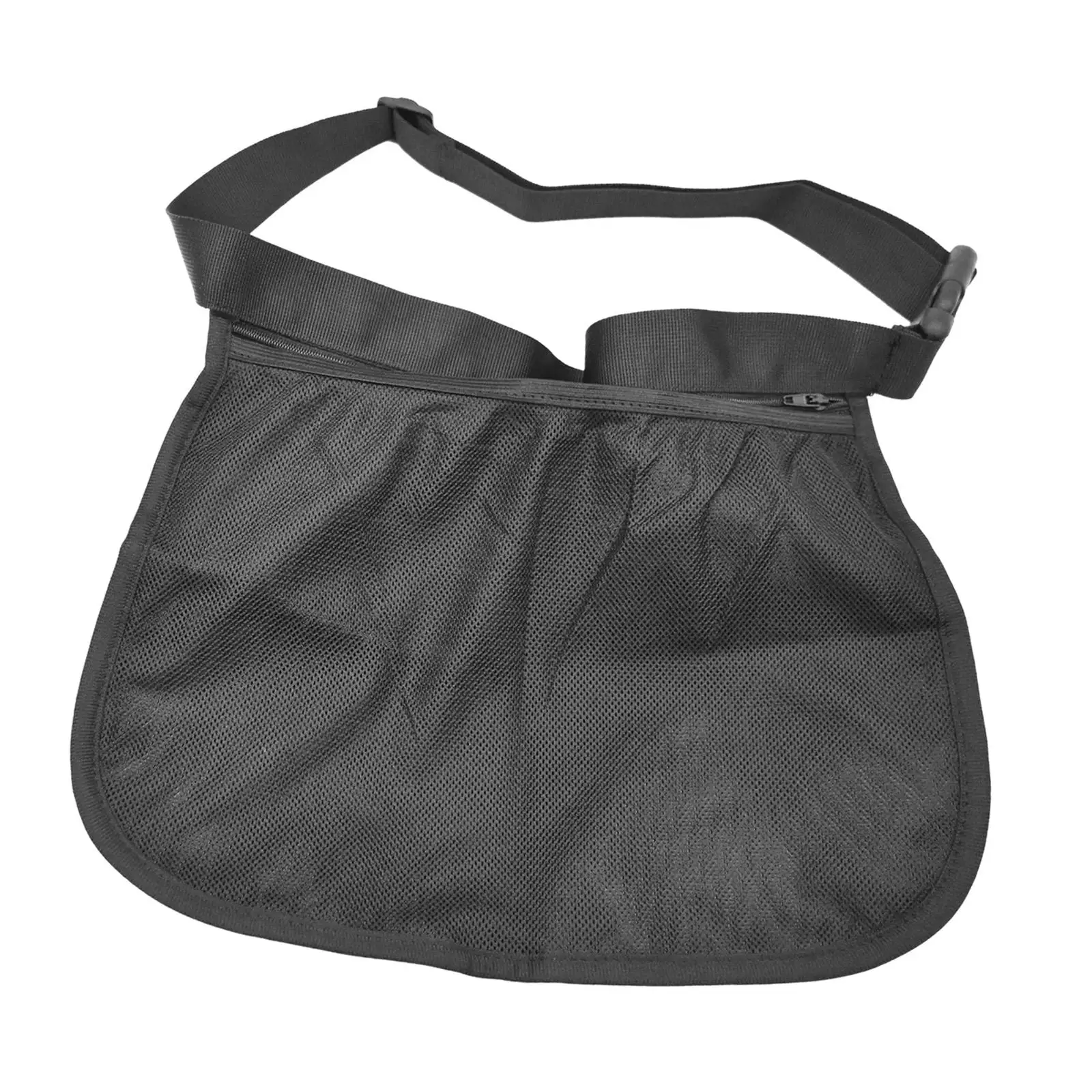 Black Tennis Ball Holder Waist Hip Bag Carrying Bag Holding 8 Tennis Balls Table Tennis Ball Holder Bag Tennis Ball Storage Bag